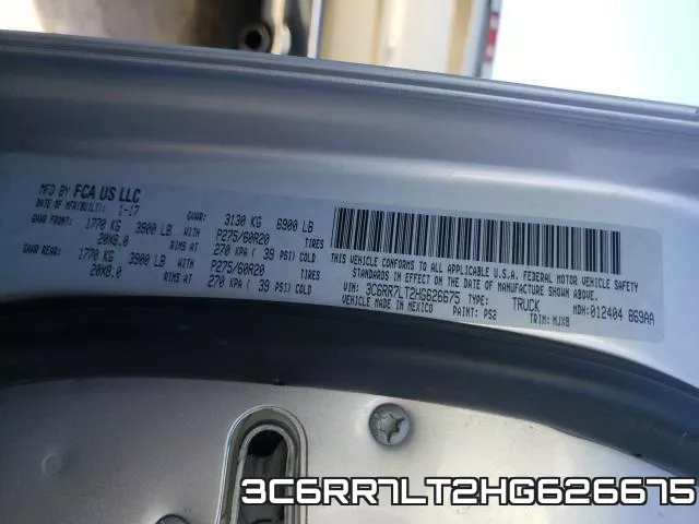 3C6RR7LT2HG626675 фото 2