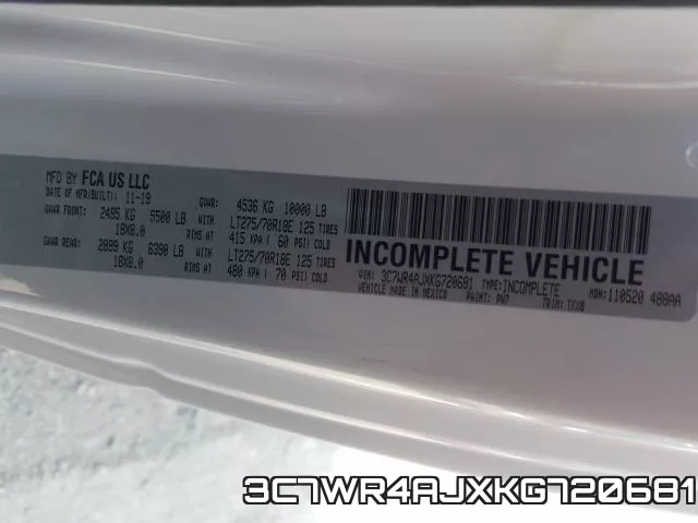 3C7WR4AJXKG720681 фото 2