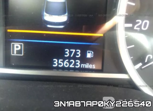 3N1AB7AP0KY226540 фото 8