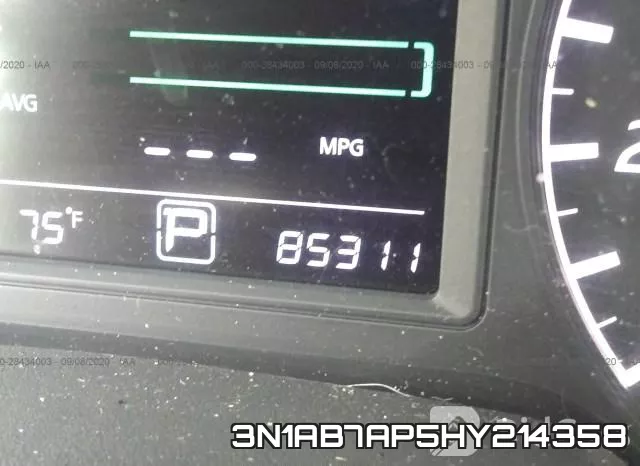 3N1AB7AP5HY214358 фото 8