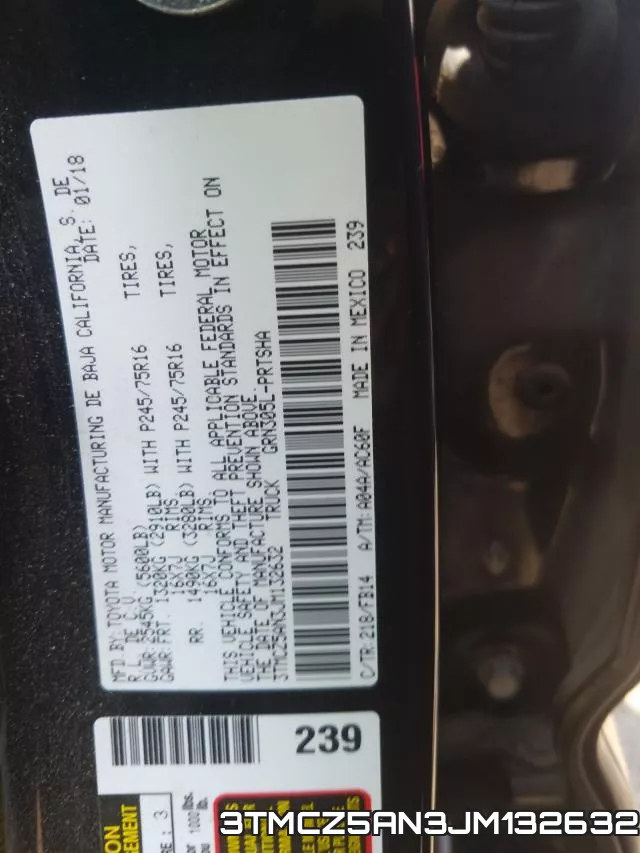 3TMCZ5AN3JM132632 фото 2