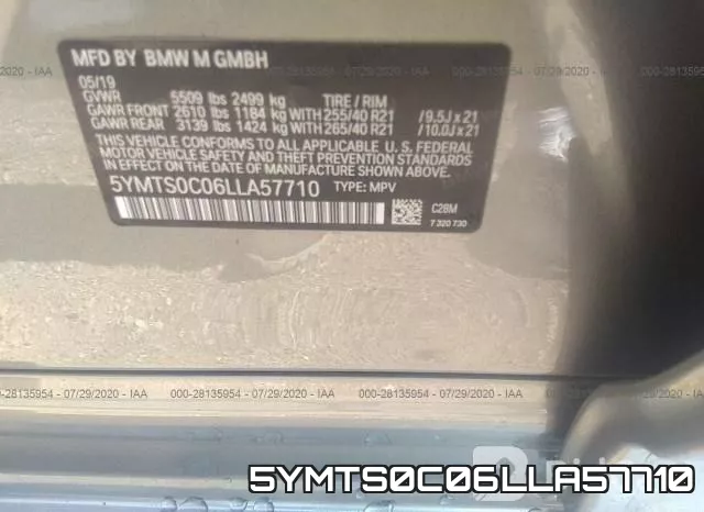5YMTS0C06LLA57710 фото 10
