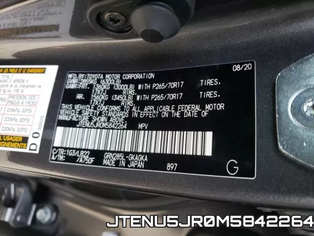 JTENU5JR0M5842264 фото 2