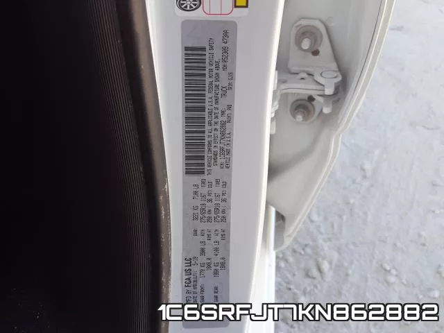 1C6SRFJT7KN862882 фото 2