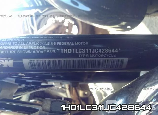 1HD1LC311JC428644 фото 2