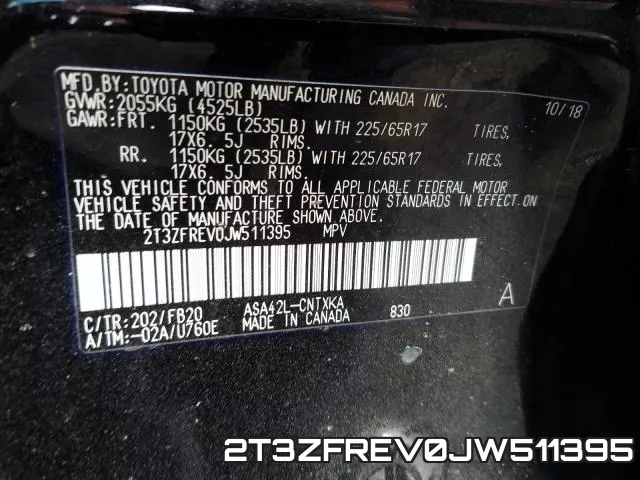 2T3ZFREV0JW511395 фото 2