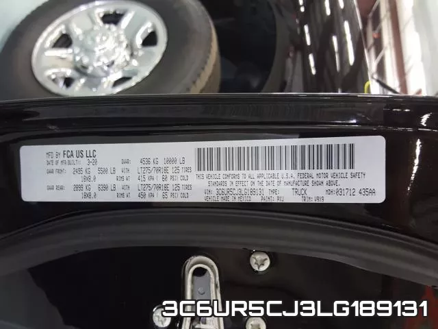 3C6UR5CJ3LG189131 фото 2