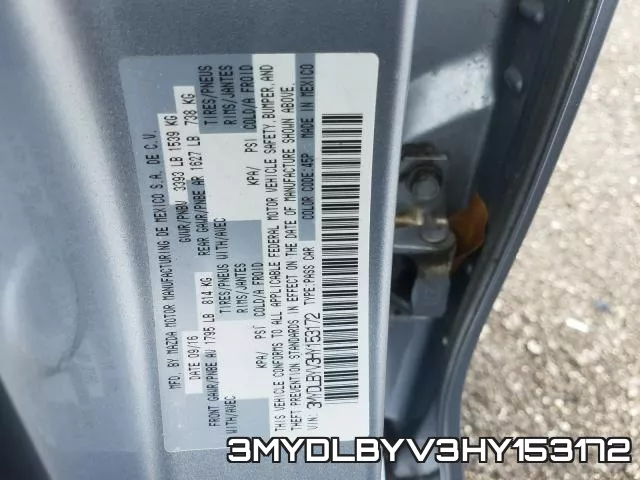 3MYDLBYV3HY153172 фото 2