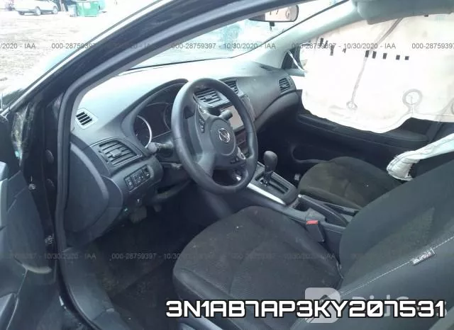 3N1AB7AP3KY207531 фото 6
