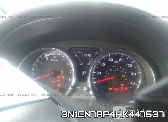 3N1CN7AP4HK447537 фото 8