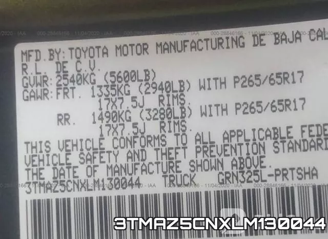 3TMAZ5CNXLM130044 фото 10