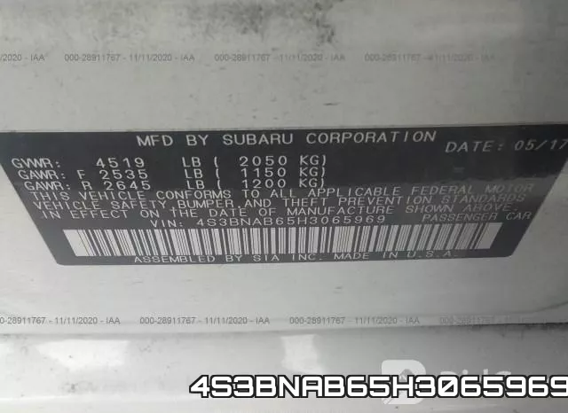 4S3BNAB65H3065969 фото 9