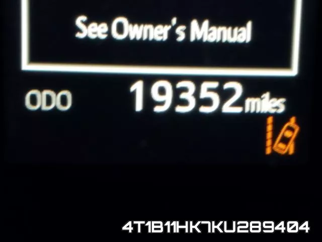 4T1B11HK7KU289404 фото 9