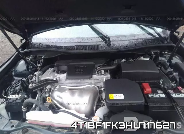 4T1BF1FK3HU717627 фото 2