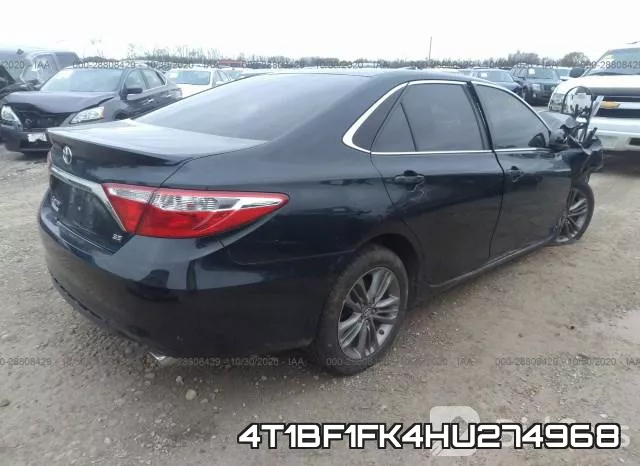 4T1BF1FK4HU274968 фото 5