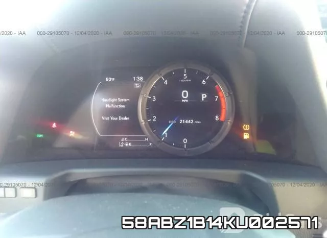 58ABZ1B14KU002571 фото 8