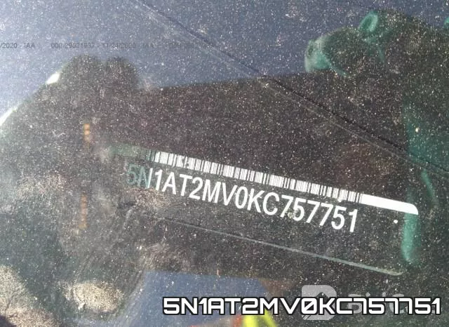 5N1AT2MV0KC757751 фото 10