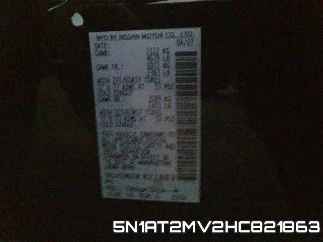 5N1AT2MV2HC821863 фото 2