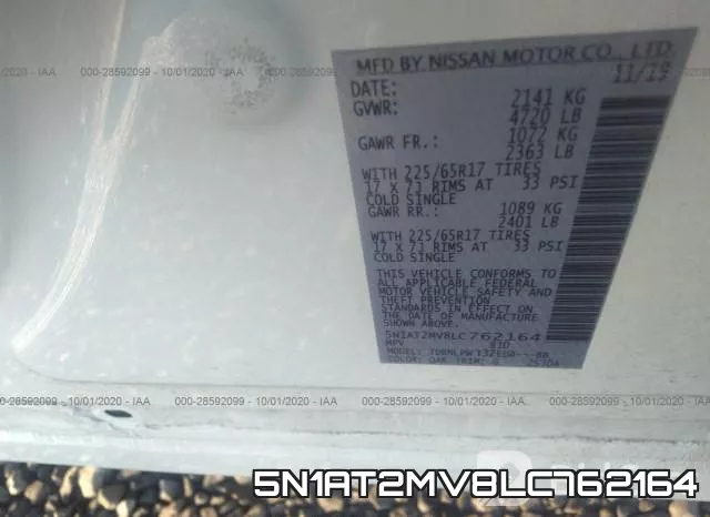 5N1AT2MV8LC762164 фото 10