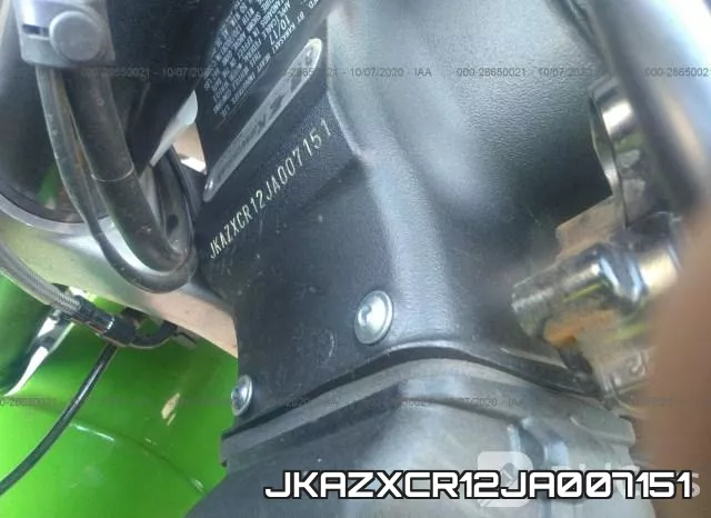JKAZXCR12JA007151 фото 2