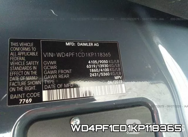 WD4PF1CD1KP118365 фото 9