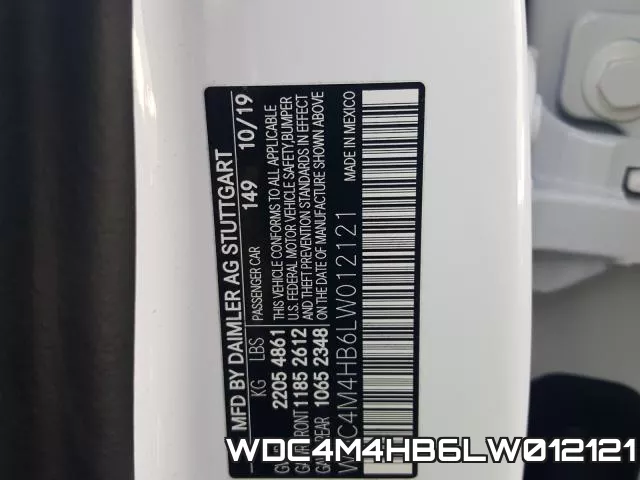 WDC4M4HB6LW012121 фото 2