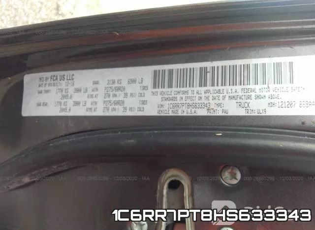 1C6RR7PT8HS633343 фото 10