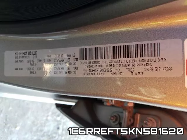 1C6RREFT5KN581620 фото 2