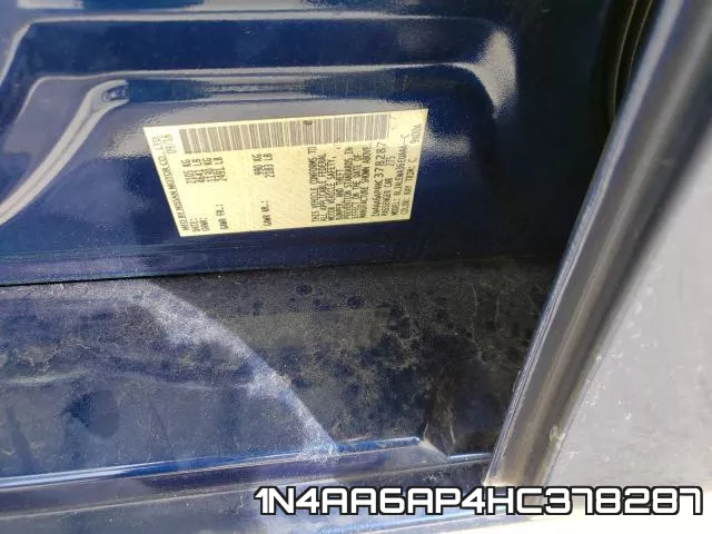 1N4AA6AP4HC378287 фото 2