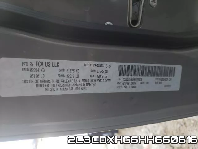 2C3CDXHG6HH660616 фото 2