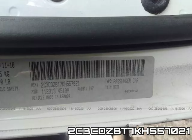 2C3CDZBT7KH557021 фото 10