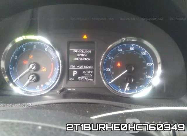 2T1BURHE0HC760349 фото 8