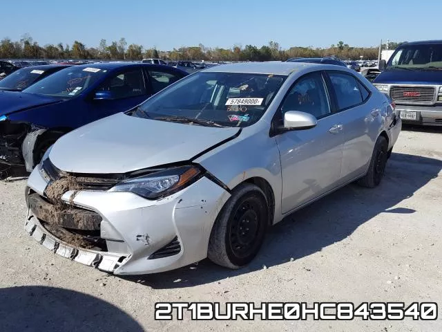 2T1BURHE0HC843540 фото 3
