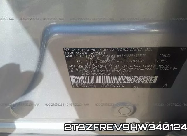 2T3ZFREV9HW340124 фото 10