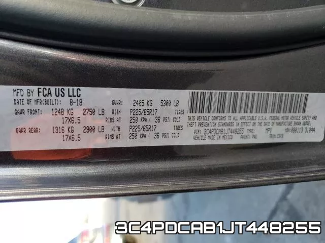 3C4PDCAB1JT448255 фото 2