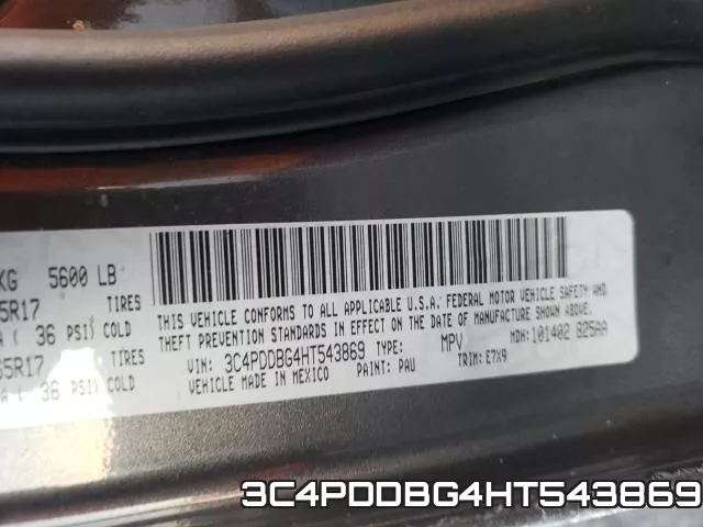 3C4PDDBG4HT543869 фото 2