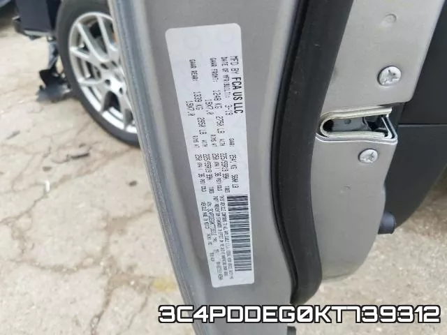 3C4PDDEG0KT739312 фото 2
