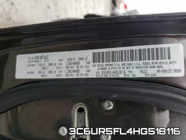 3C6UR5FL4HG518116 фото 2