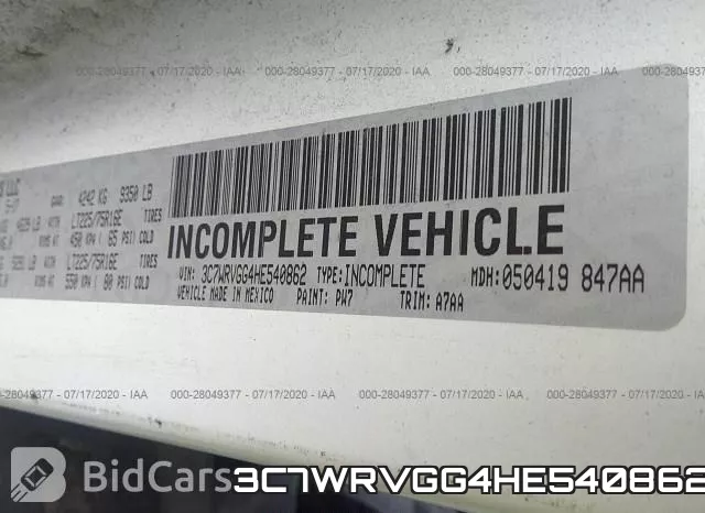 3C7WRVGG4HE540862 фото 9