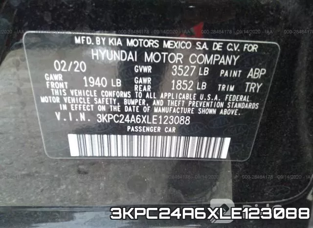 3KPC24A6XLE123088 фото 9