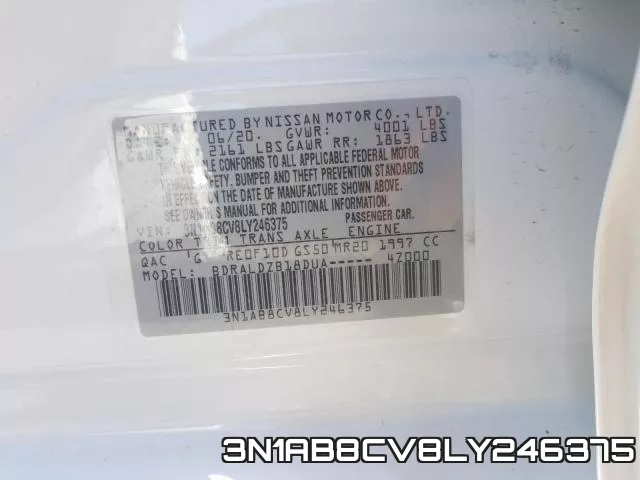 3N1AB8CV8LY246375 фото 2