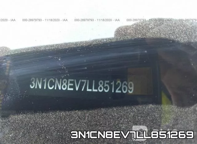 3N1CN8EV7LL851269 фото 10