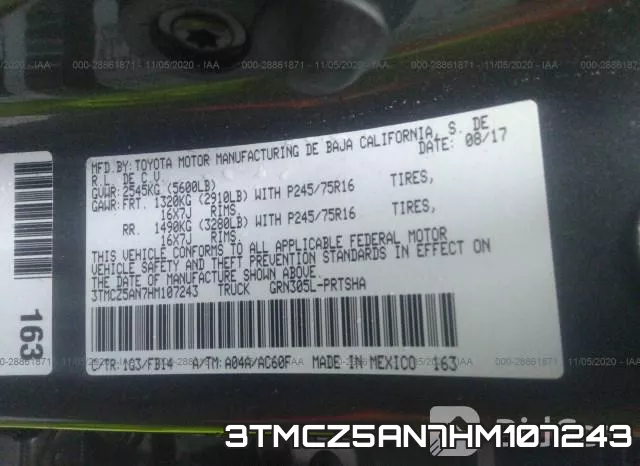 3TMCZ5AN7HM107243 фото 9