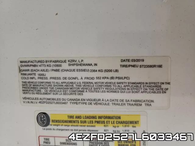 4EZFD2527L6033467 фото 2