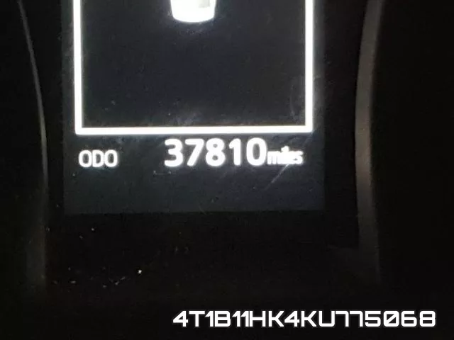 4T1B11HK4KU775068 фото 9