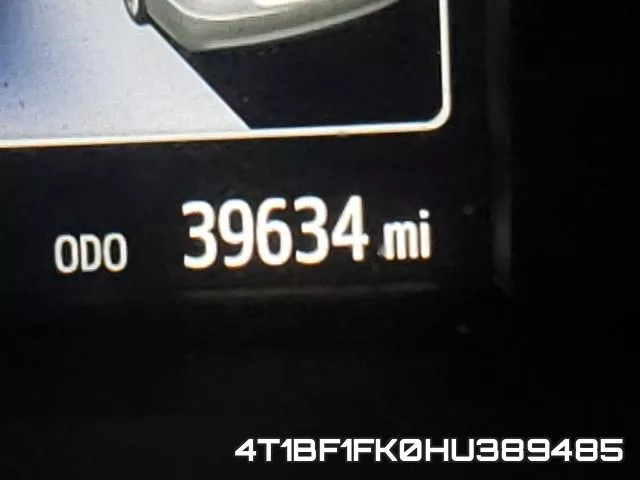 4T1BF1FK0HU389485 фото 8