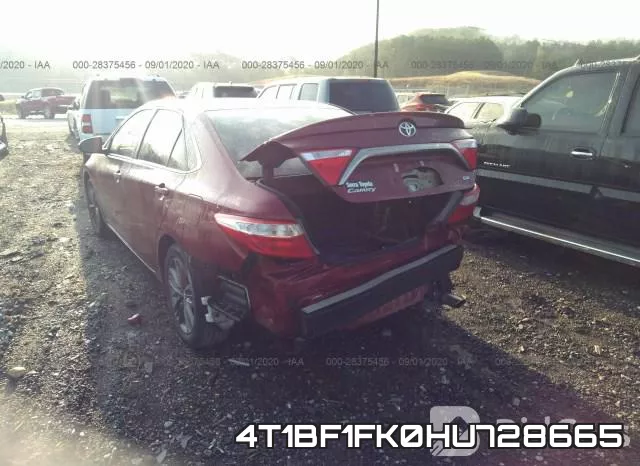 4T1BF1FK0HU728665 фото 5
