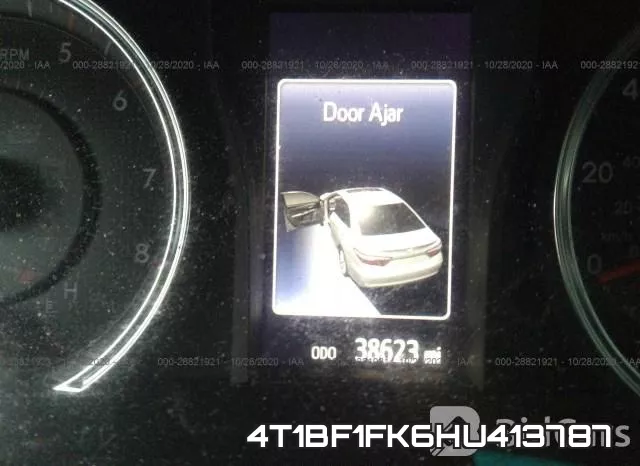 4T1BF1FK6HU413787 фото 8