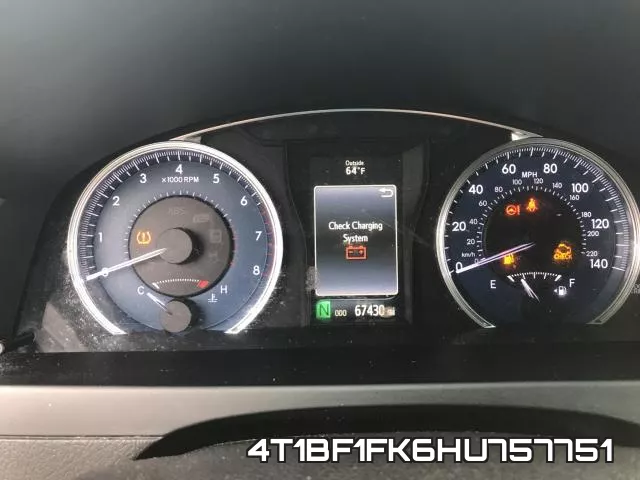 4T1BF1FK6HU757751 фото 8