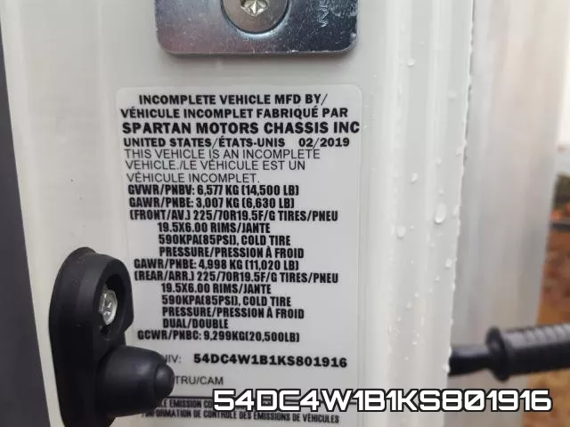 54DC4W1B1KS801916 фото 2
